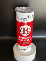 BHS Choir Skinny Tumbler